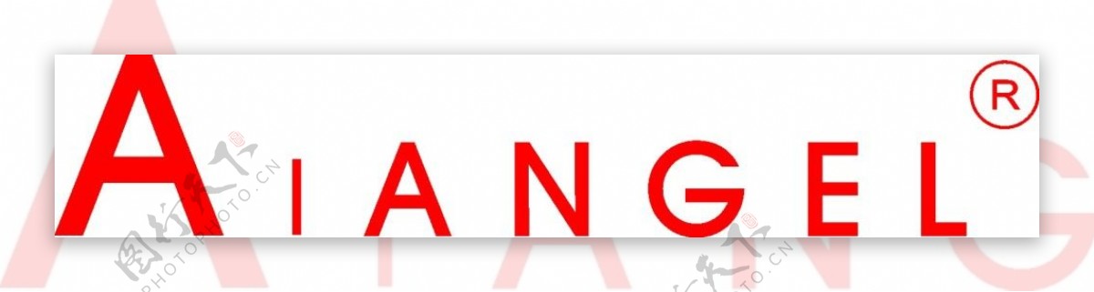 红色字母logo素材矢量图