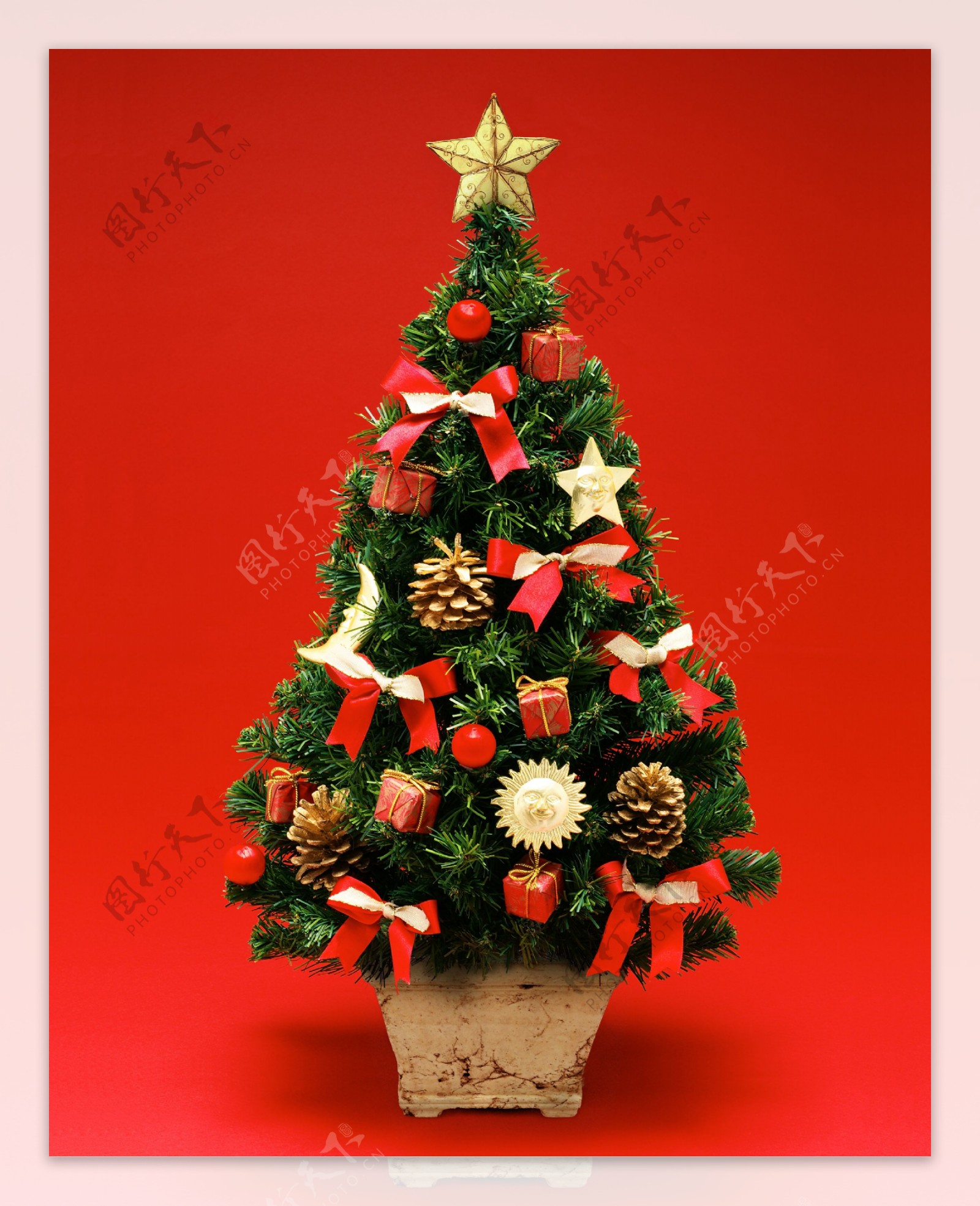 精美圣诞树素材图片图片