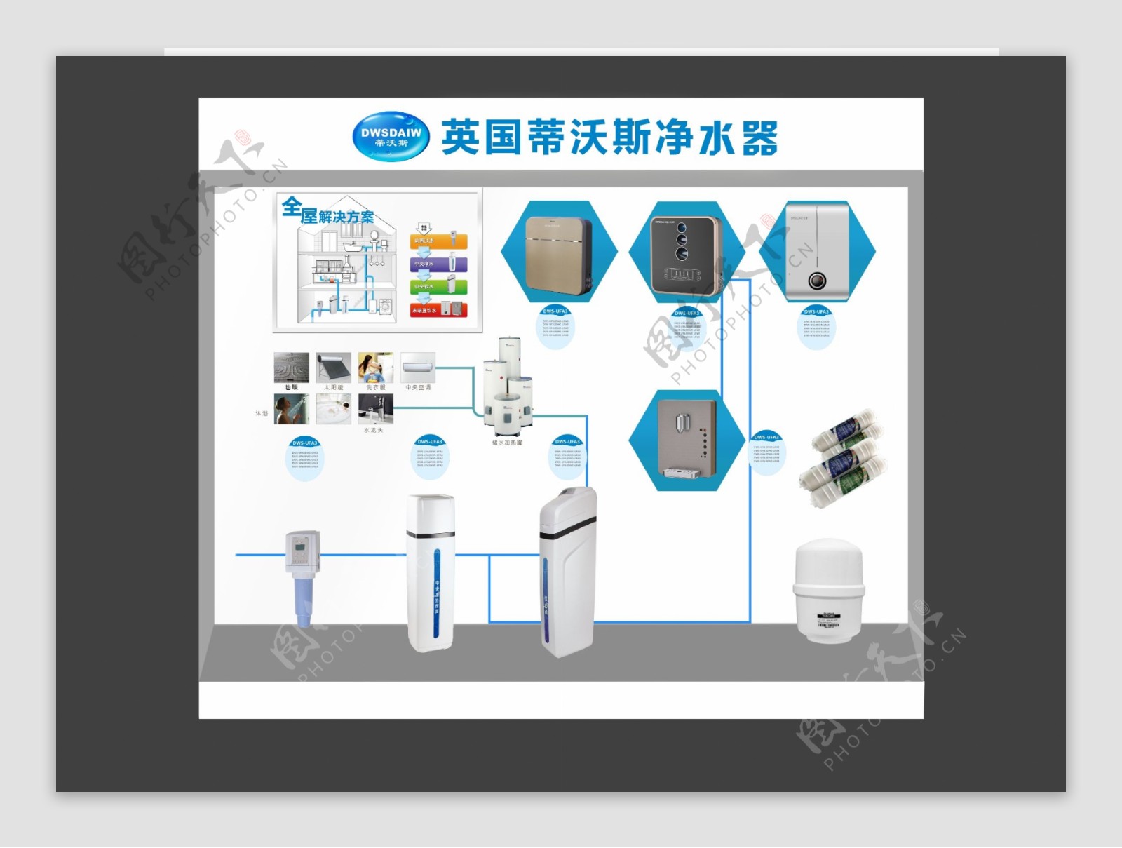 蒂沃斯净水器展台