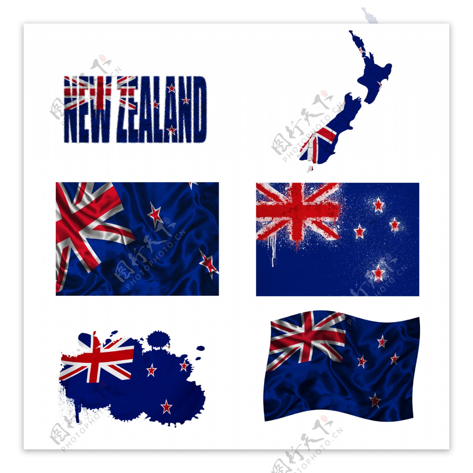 新西兰国旗图片