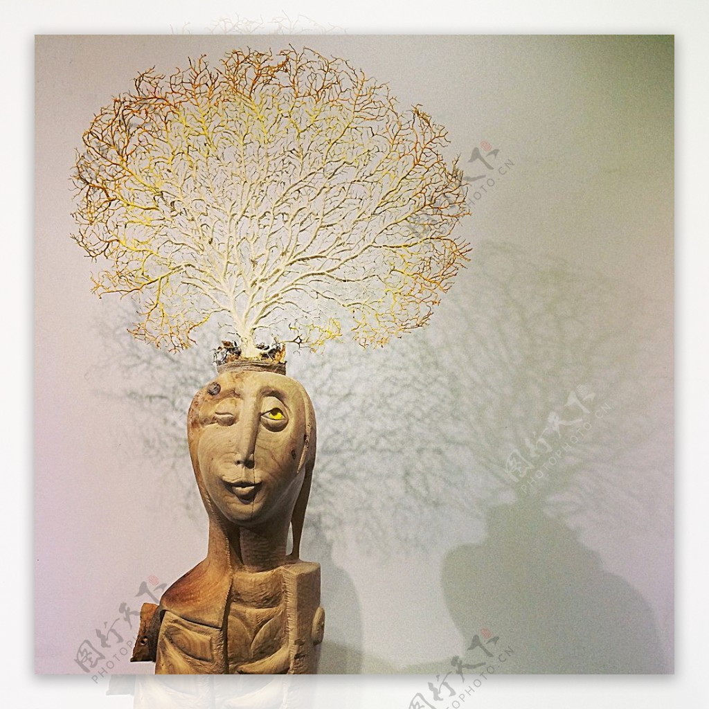 智慧之树工艺陶瓷图片