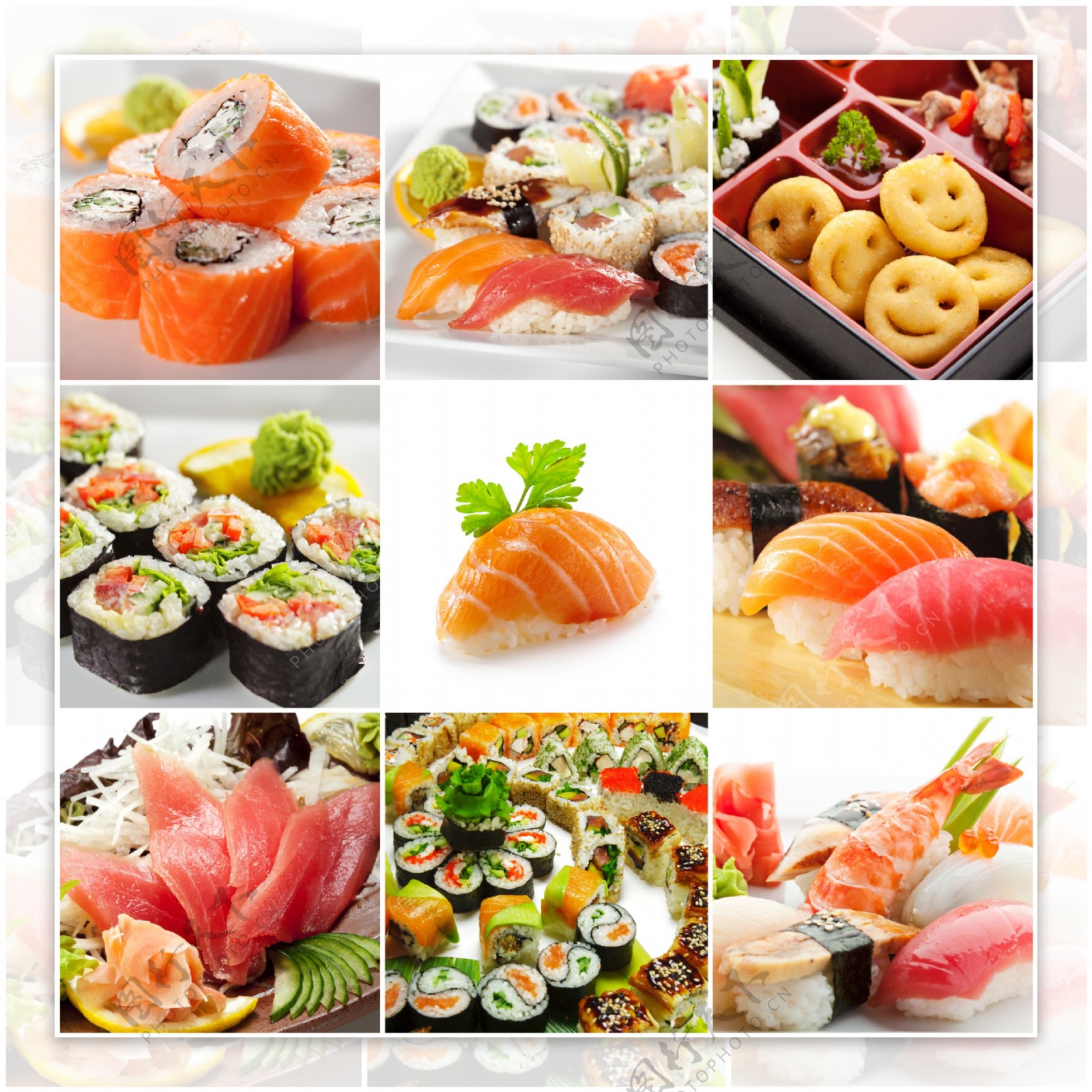 刺身寿司料理图片