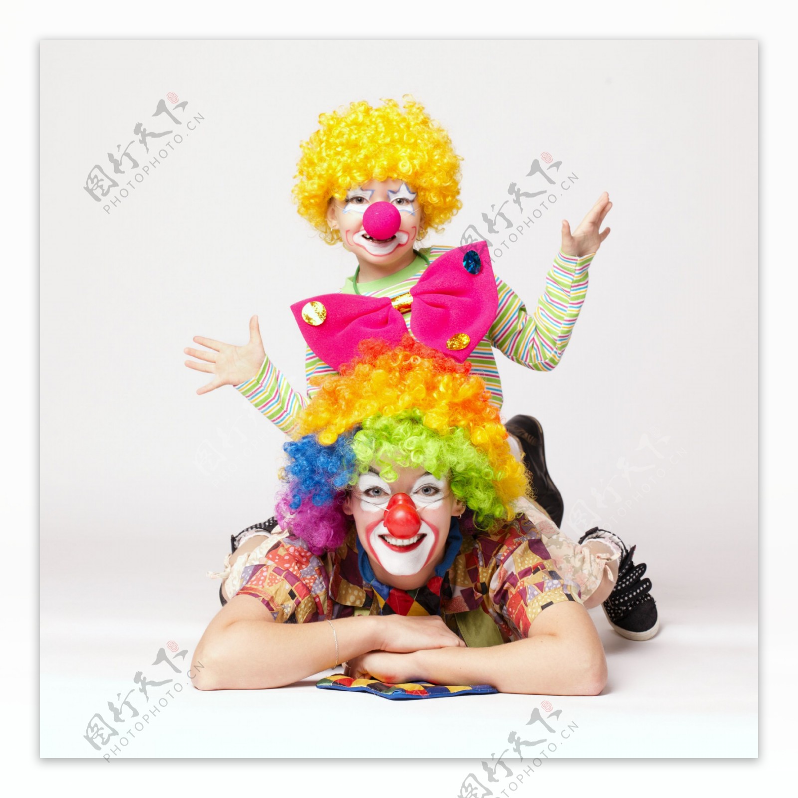 马戏团小丑图片