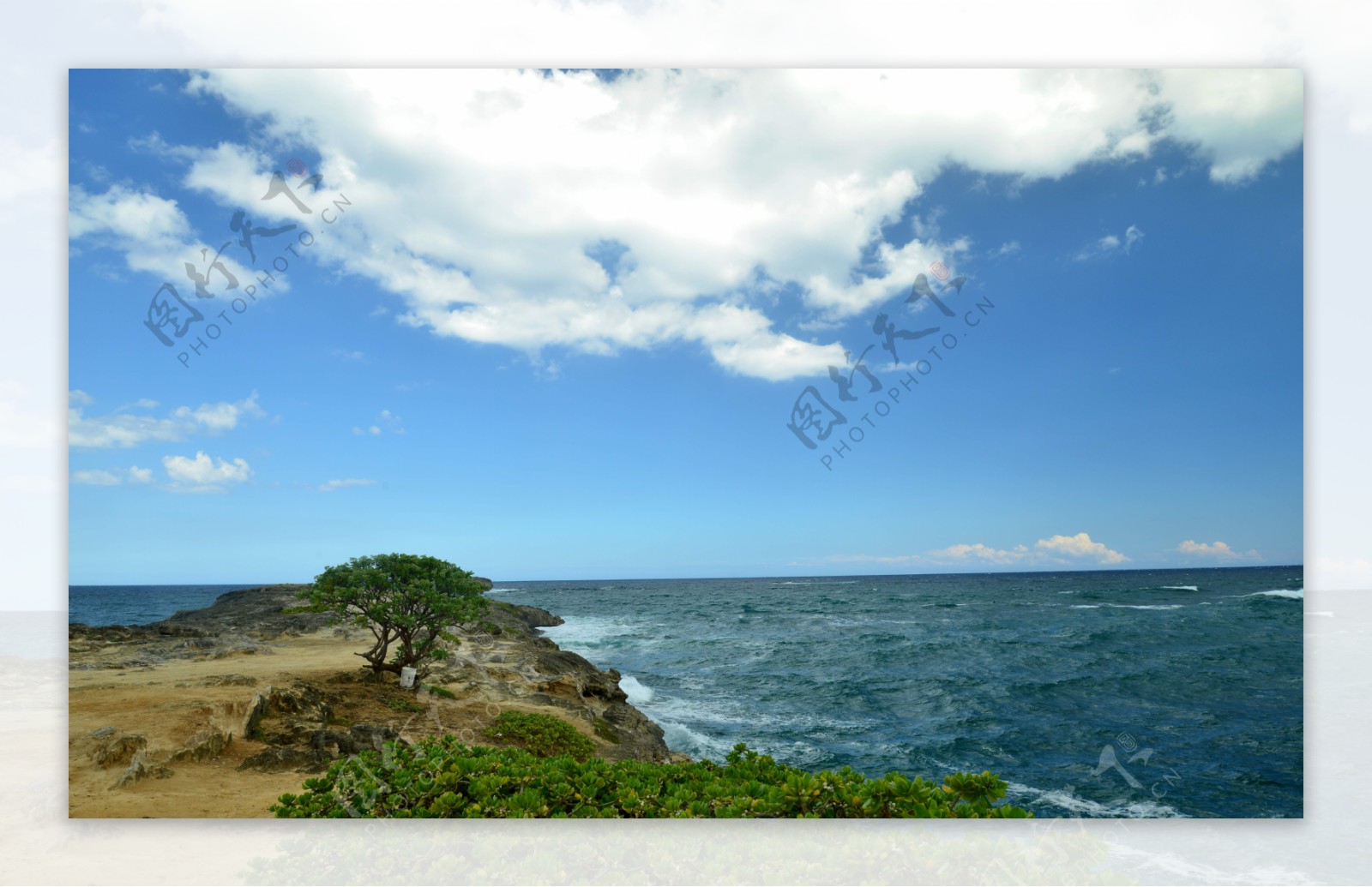 夏威夷海岸风景