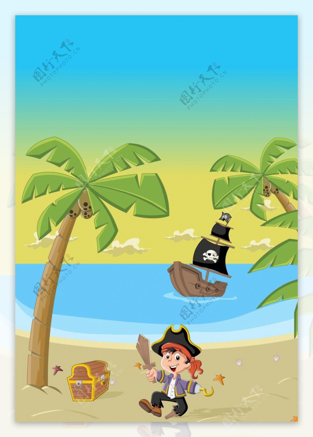 海盗船|插画|创作习作|央ying - 原创作品 - 站酷 (ZCOOL)