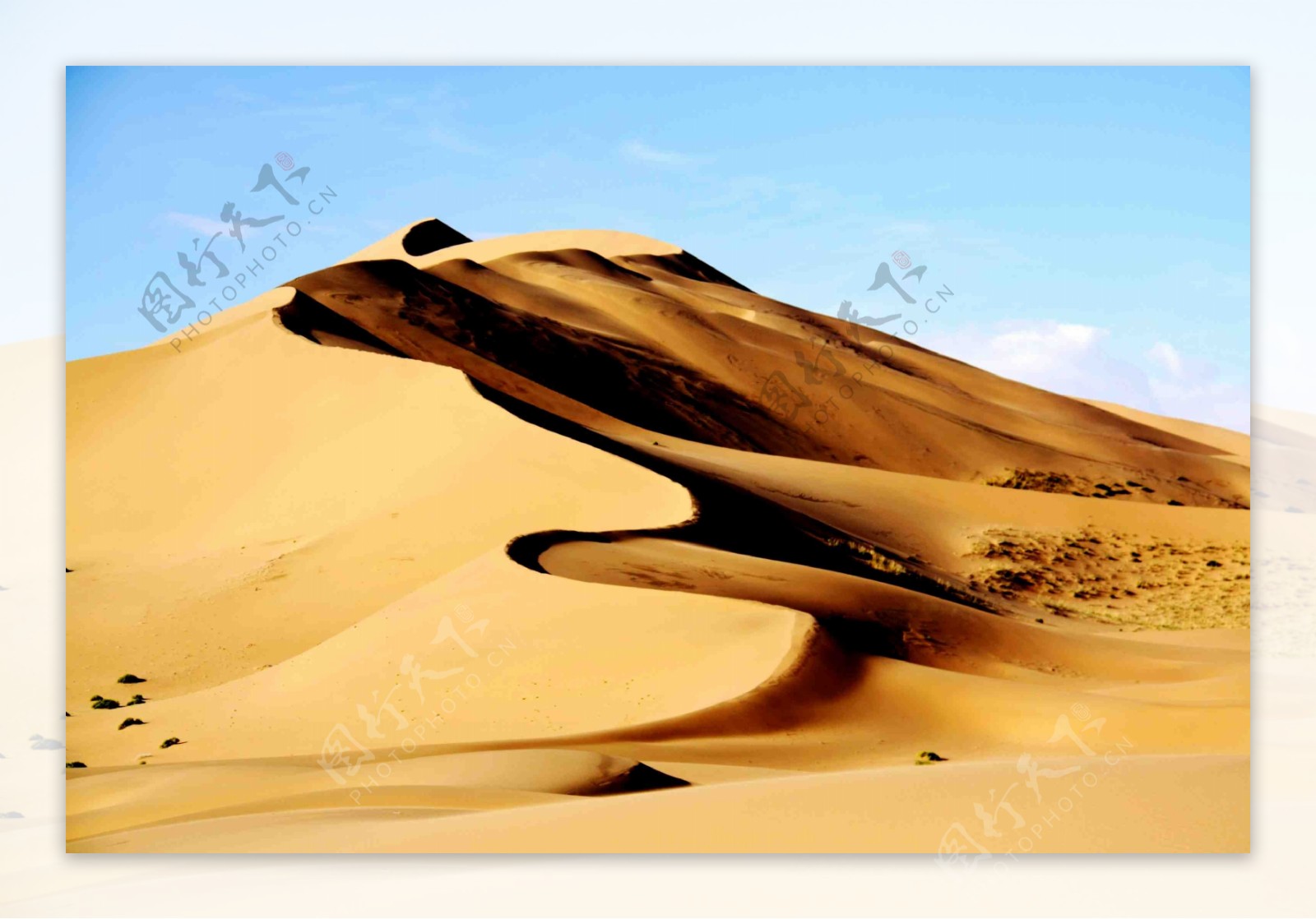 沙漠流沙荒漠图片