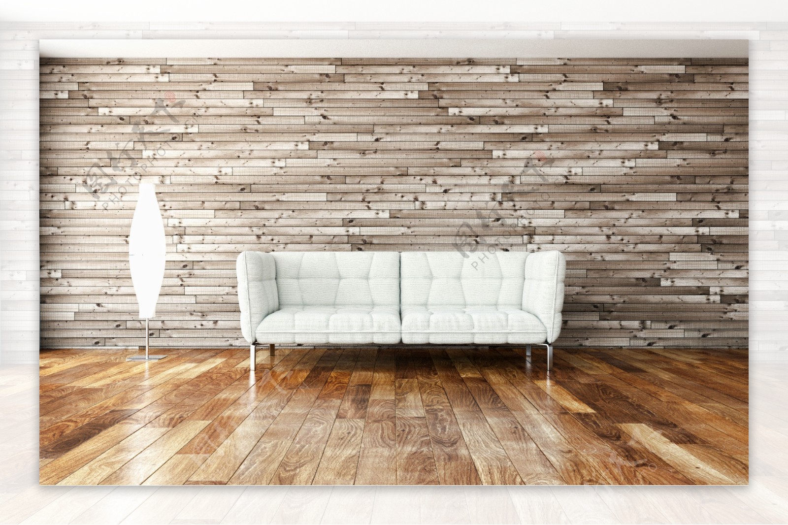 白色沙发客厅效果图图片