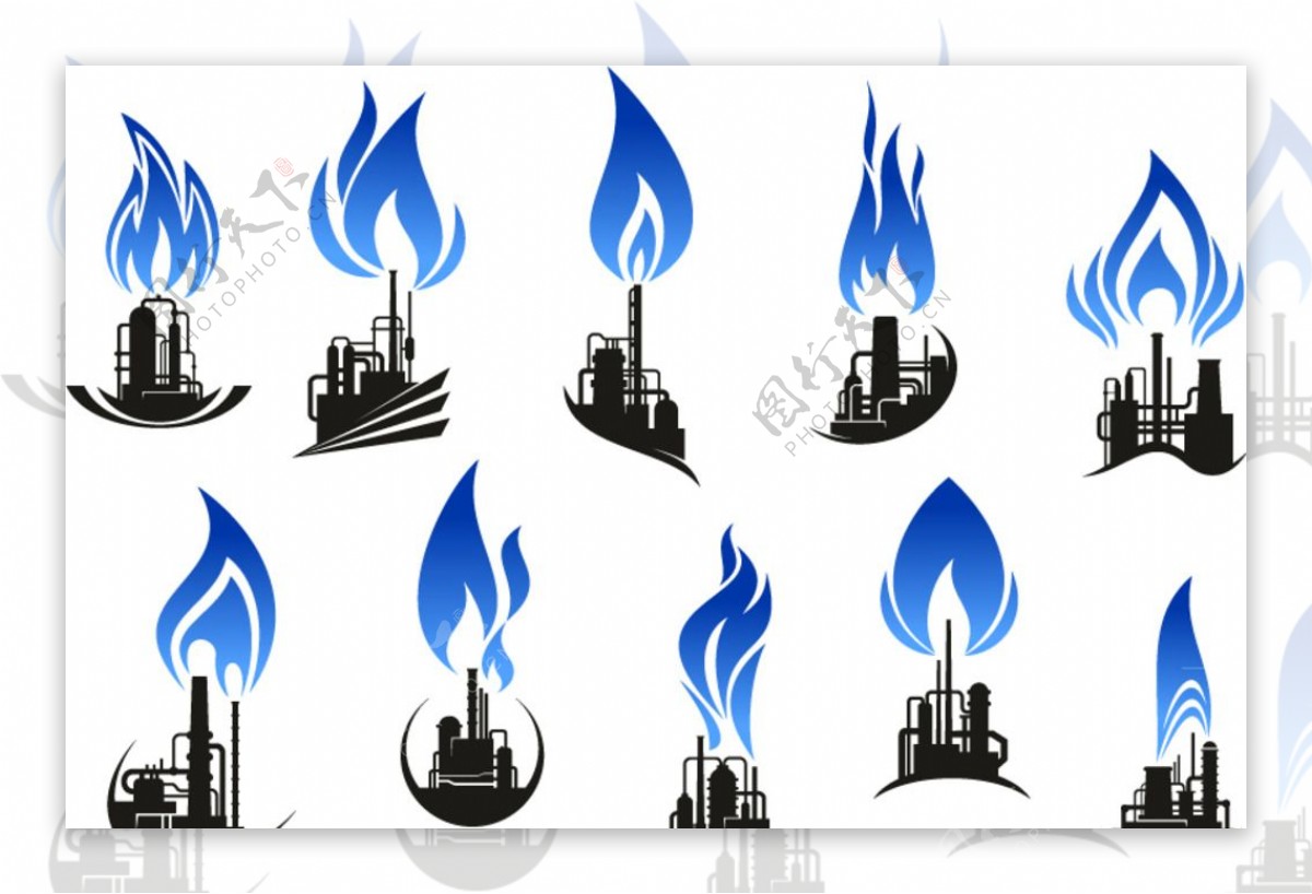 石油炼制标志