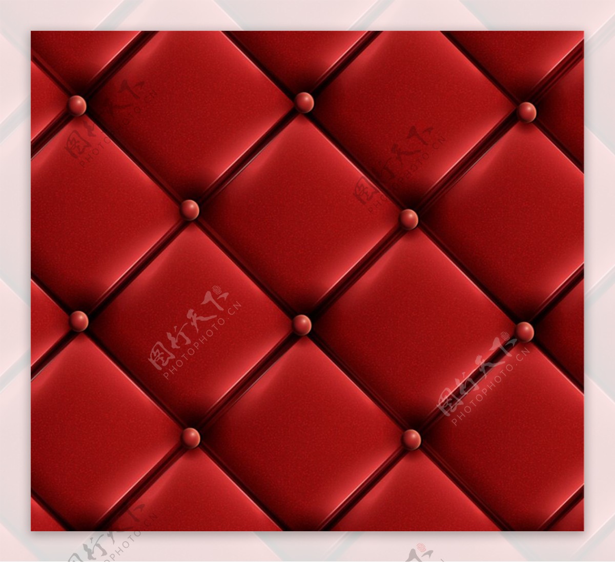 红色沙发皮革背景矢量素材