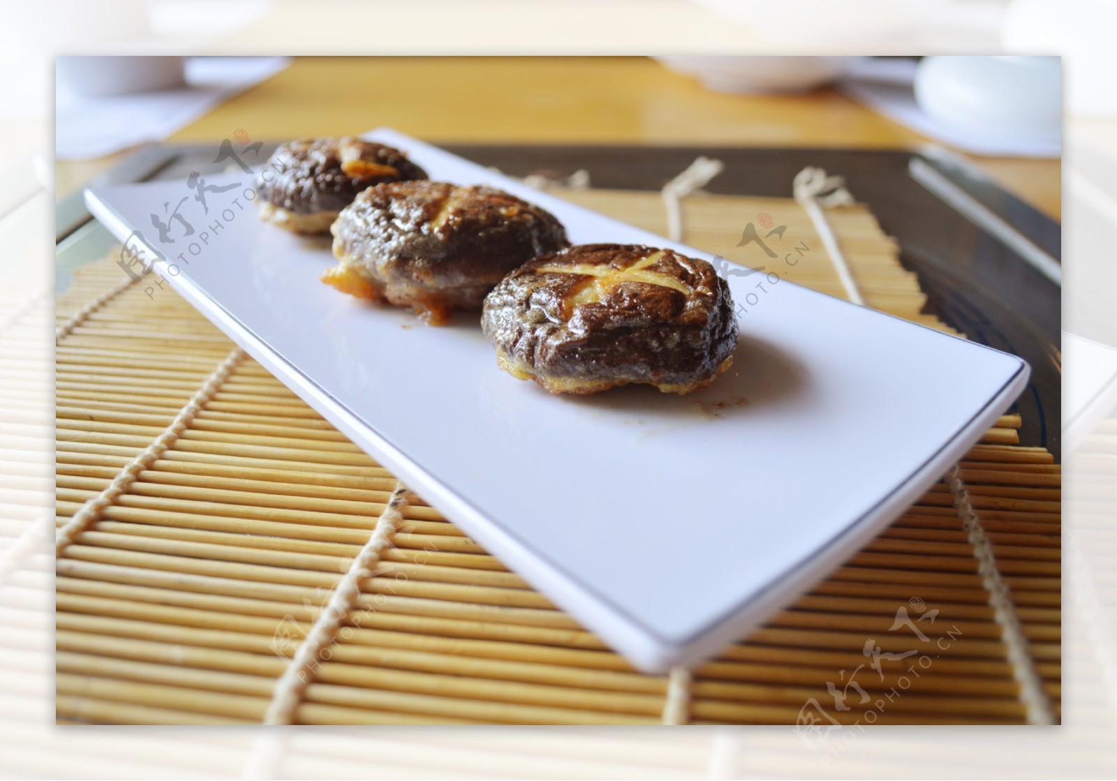 韩式烤肉馆香菇肉丸图片