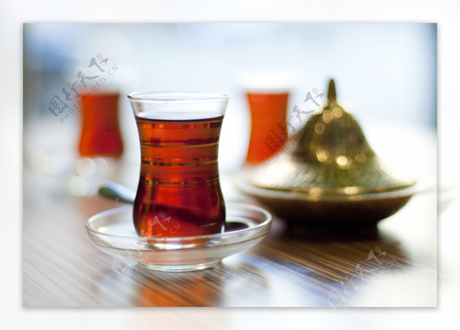 土耳其茶饮料图片