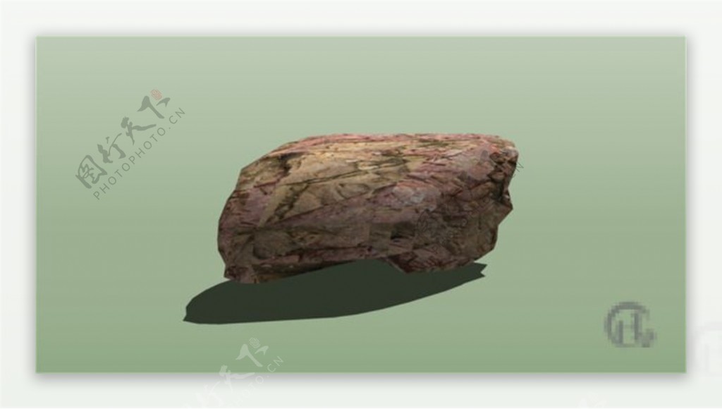 园林石头skp模型素材