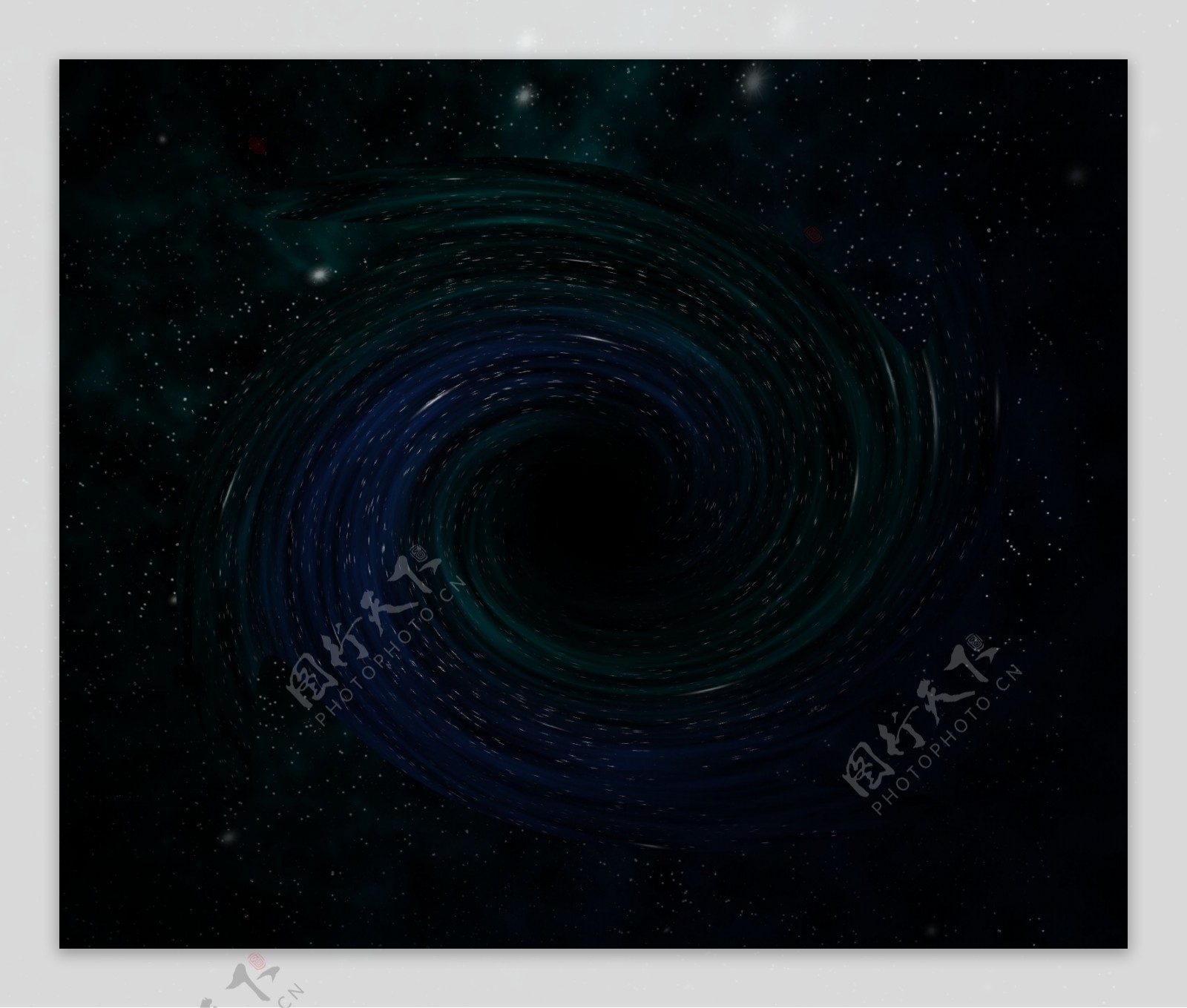 黑洞星云空间背景