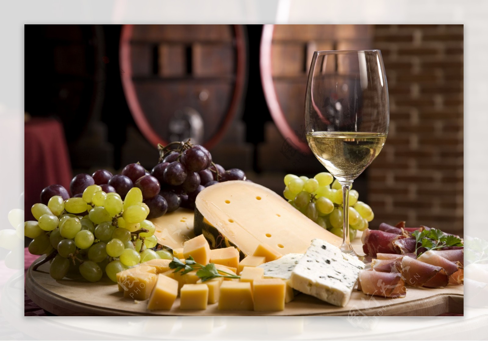 葡萄酒与奶酪图片11图片