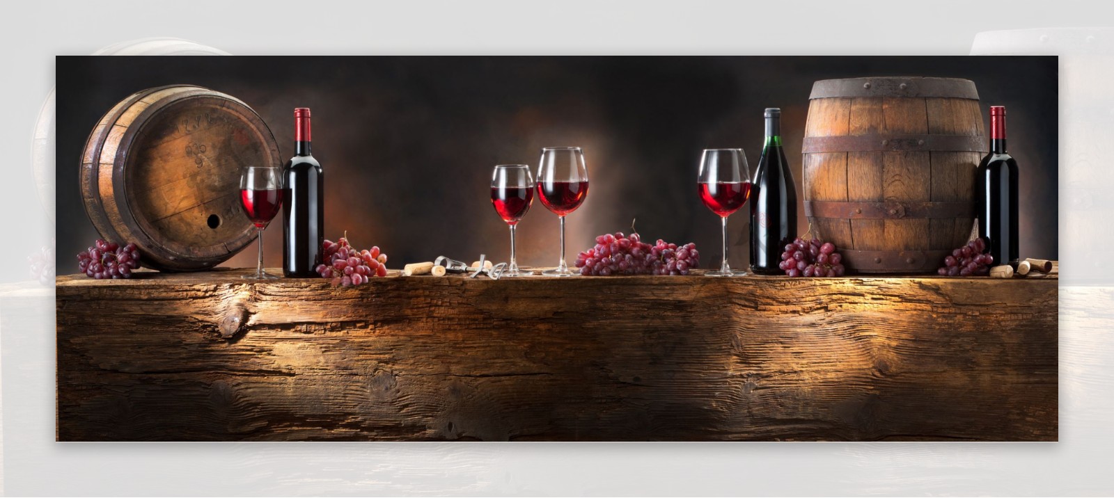 葡萄和葡萄酒图片图片