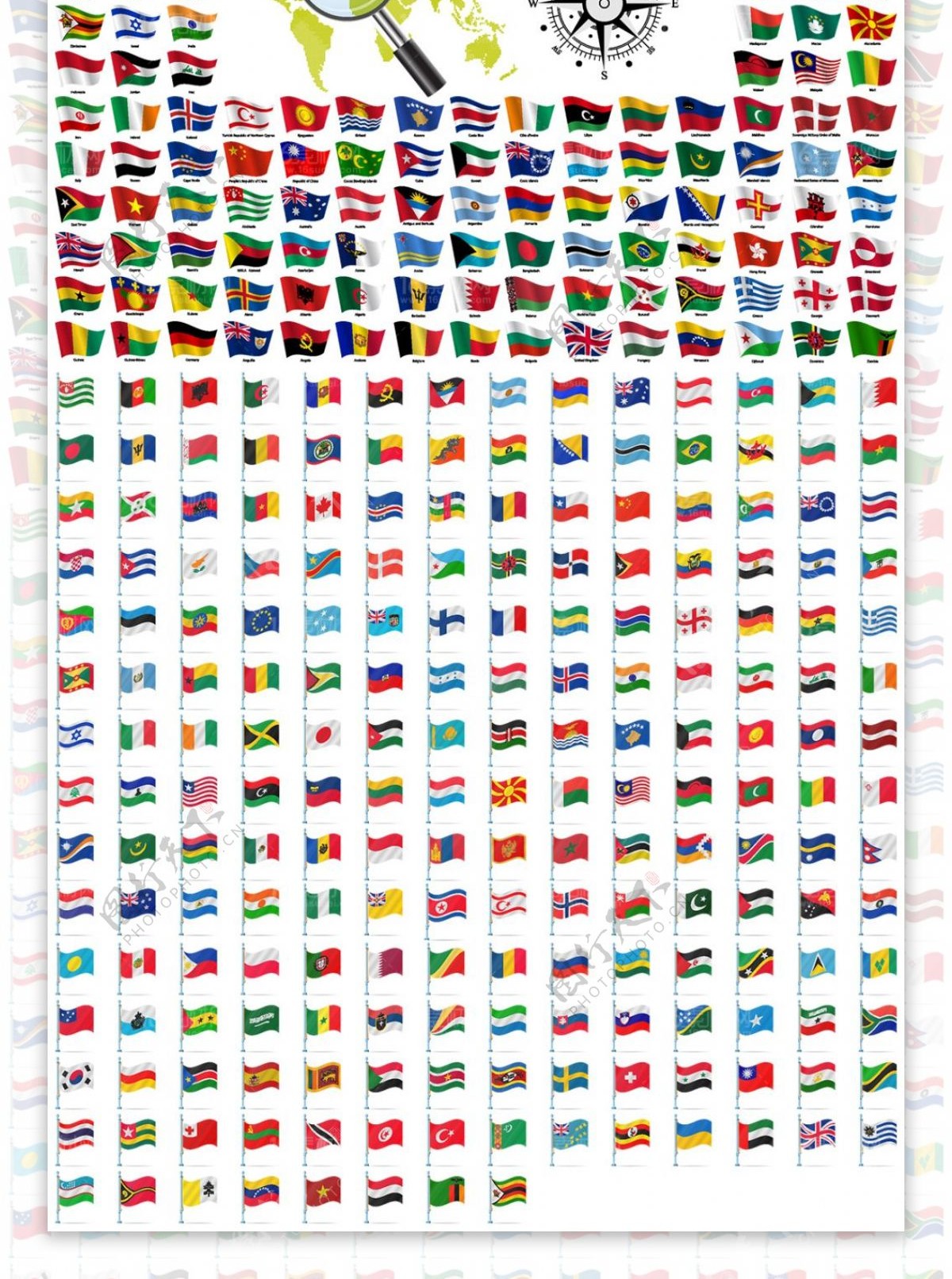 各国国旗设计