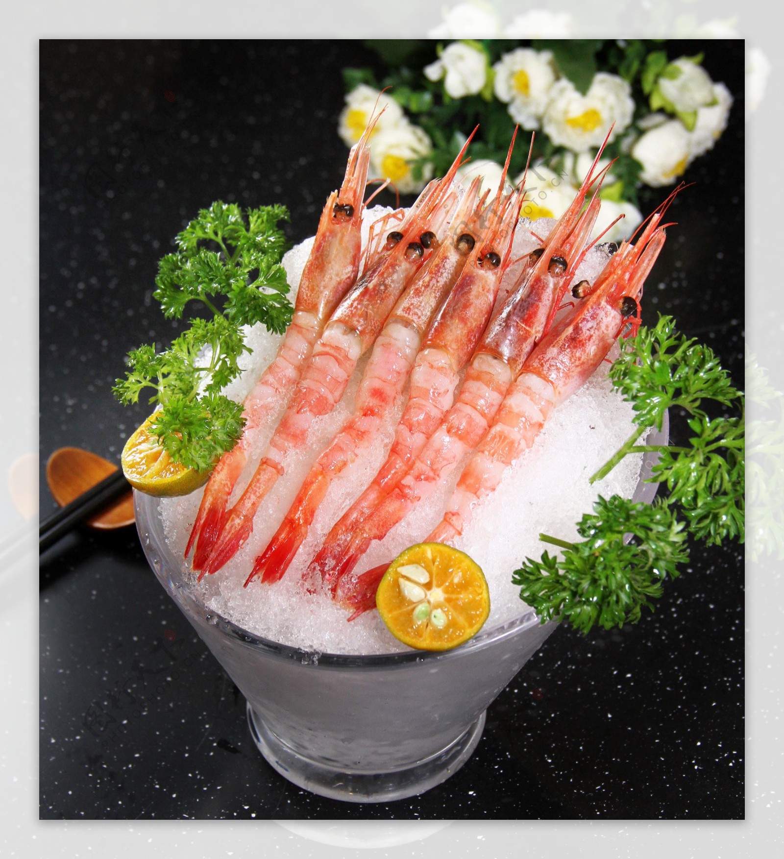 甜虾刺身图片