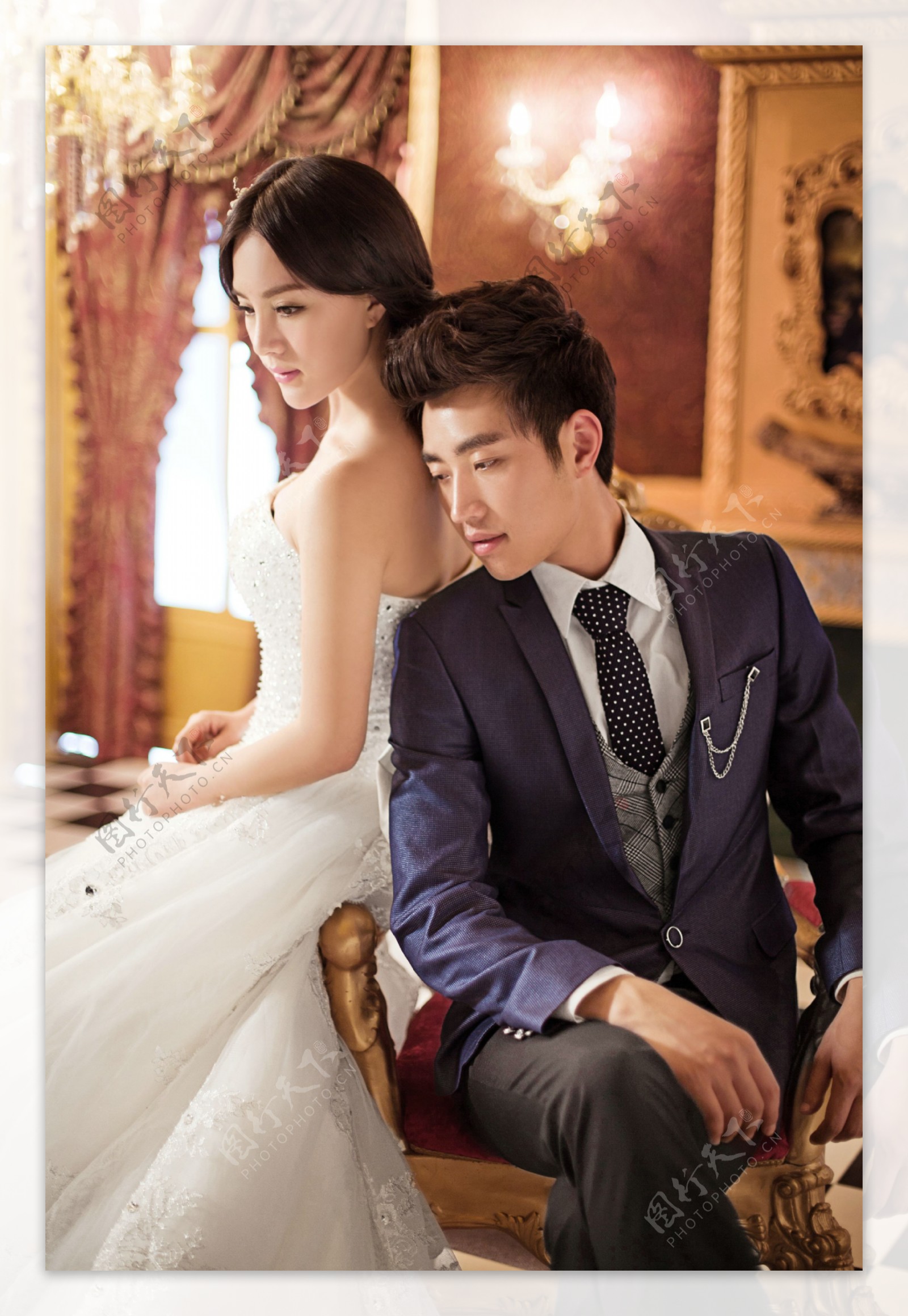 【首尔雨丝】一眼沦陷的欧式宫廷风~大气优雅 - 婚纱照客片 - 首尔首尔婚纱摄影