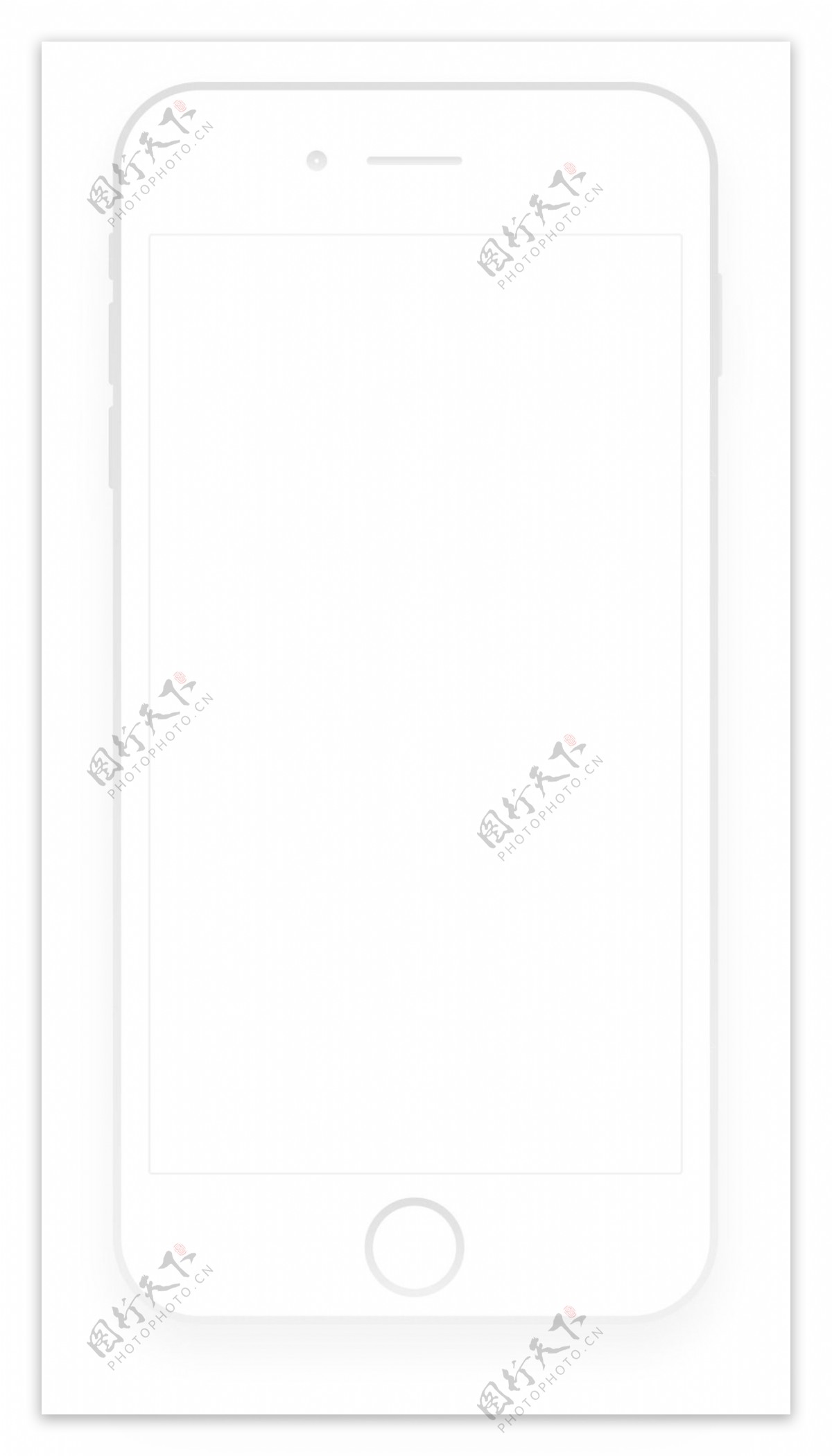 iPhone6简单的线框