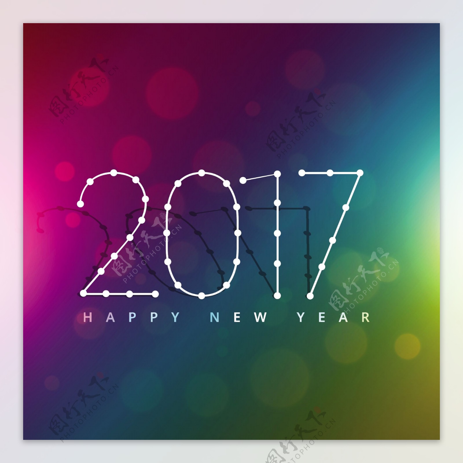 2017新年背景