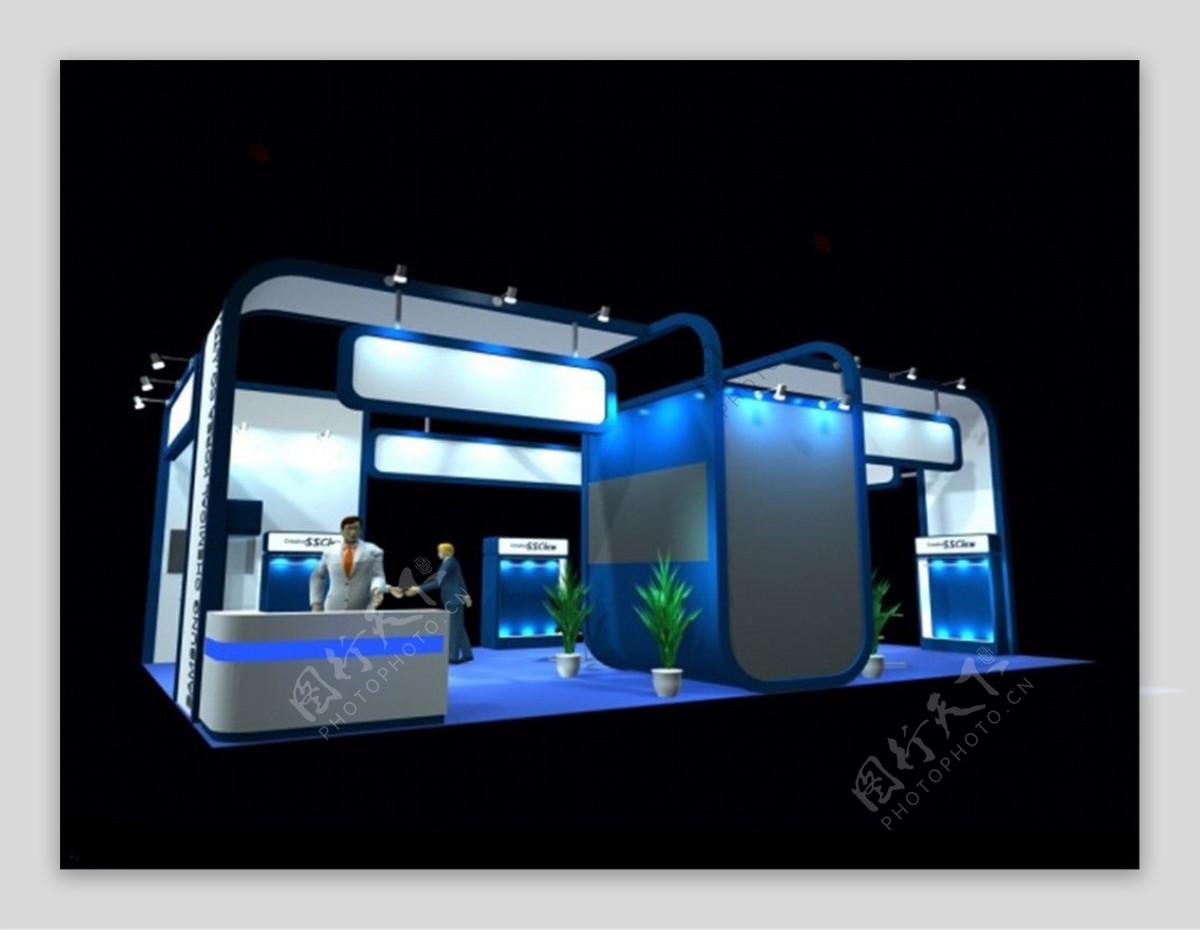 3D展览展厅设计