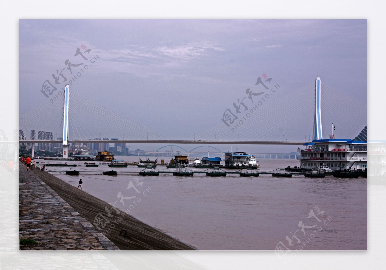 宜昌夷陵长江大桥图片
