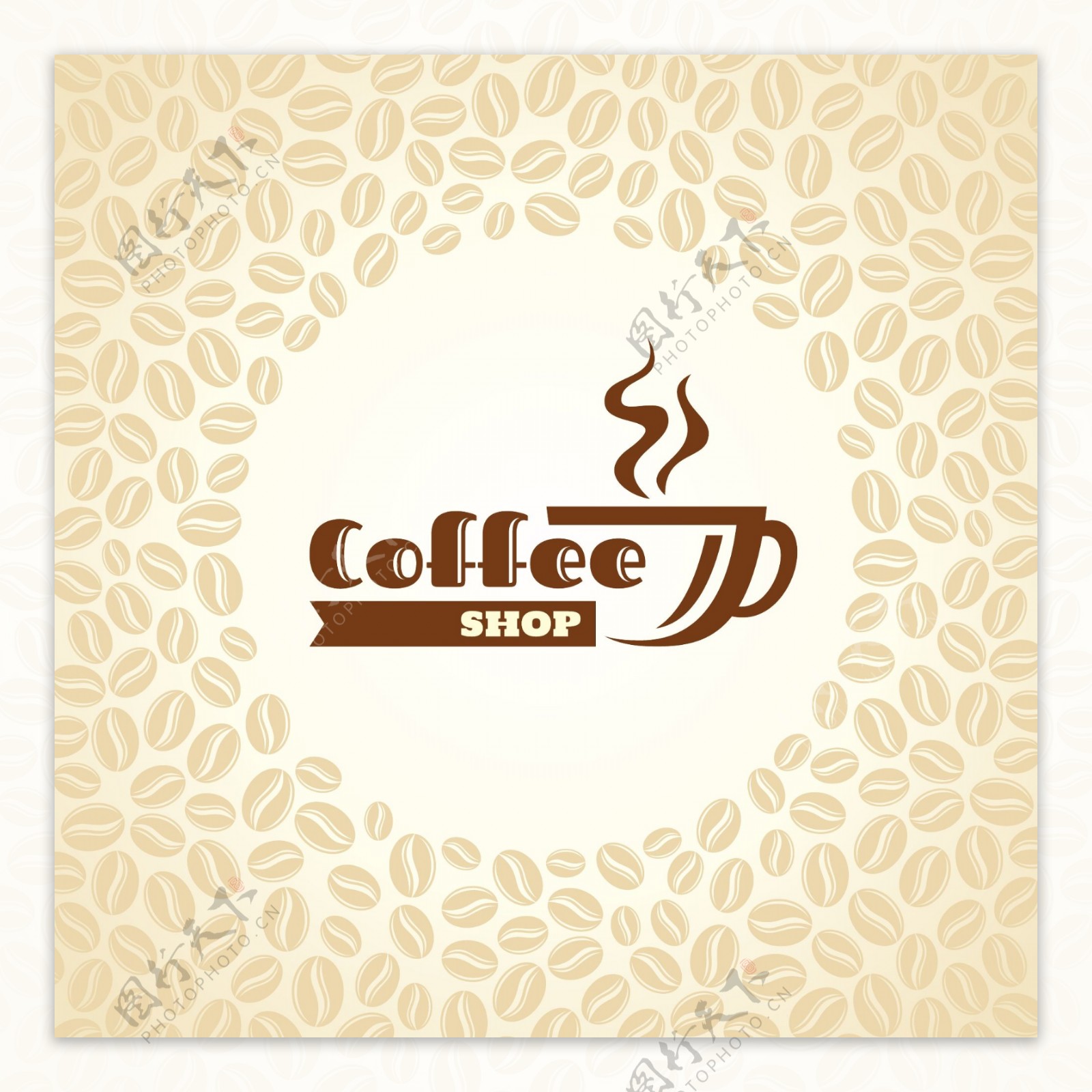 精致纹理咖啡图片素材设计矢量文件素材