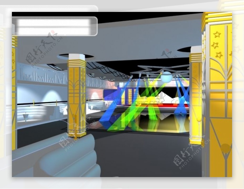 3d厅堂装饰设计