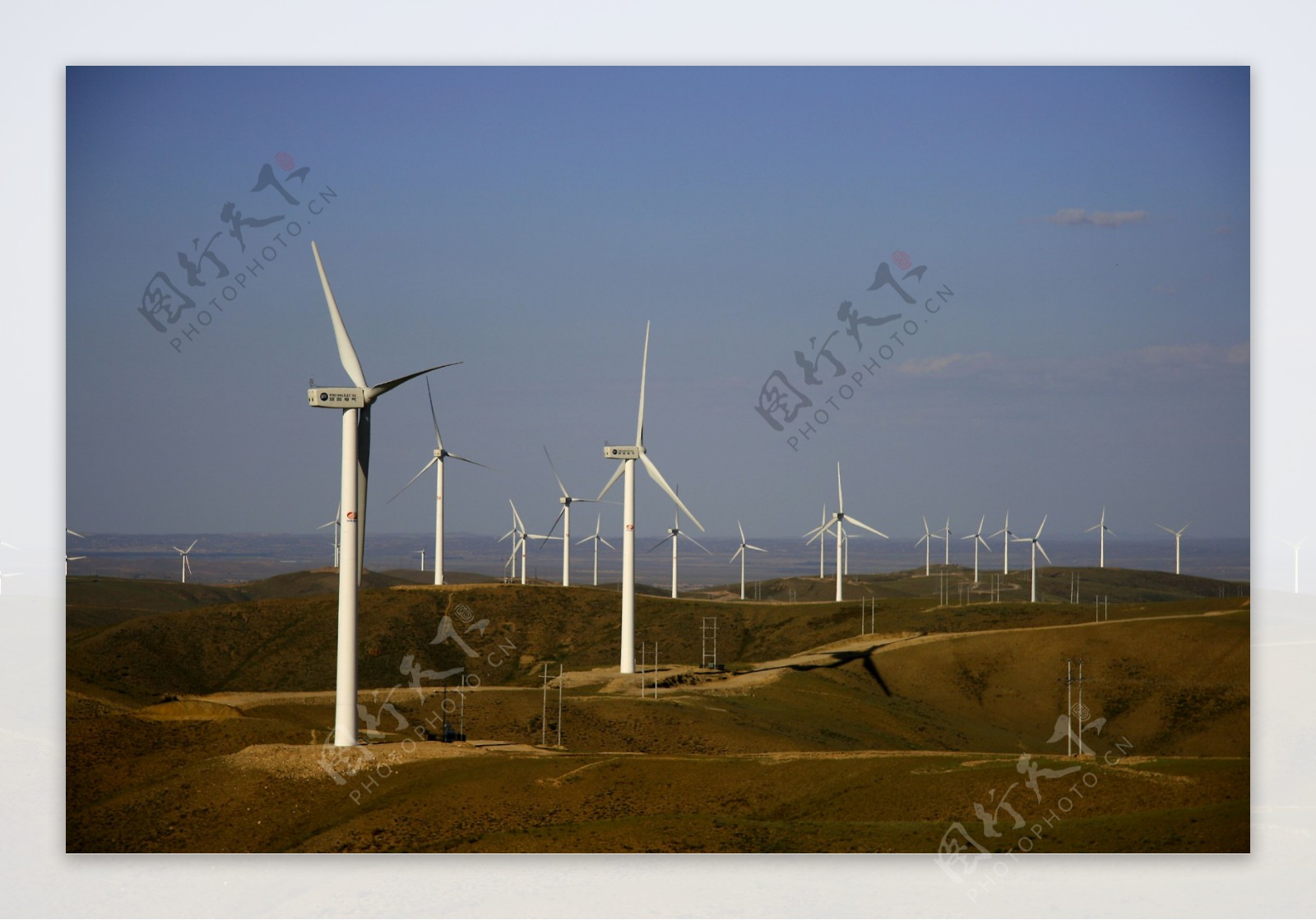 风力发电设置图片
