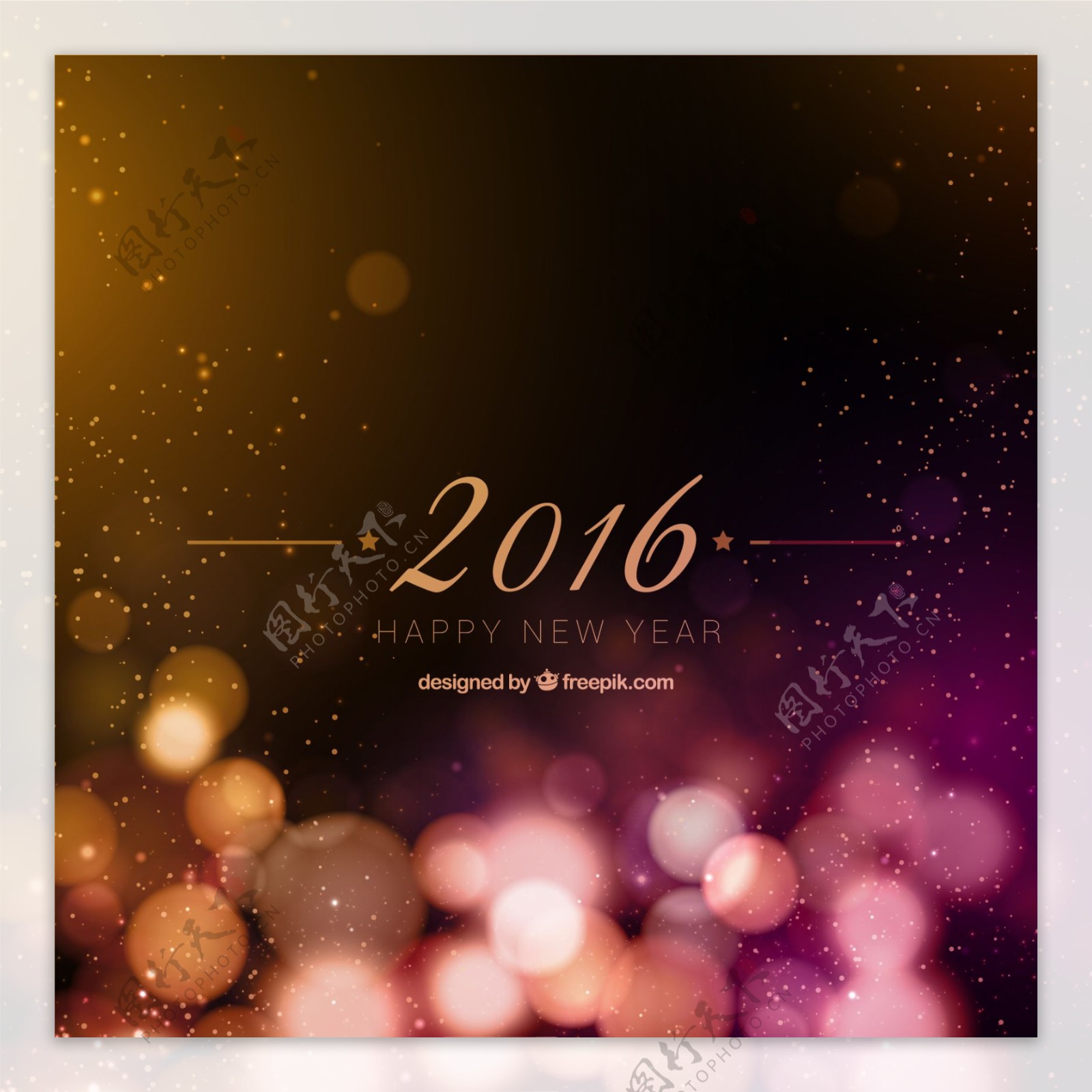 2016新年背景虚化背景