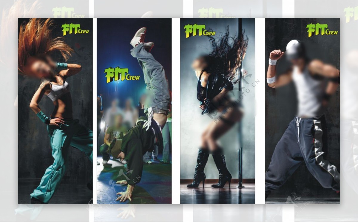 FIT舞蹈工作室海报