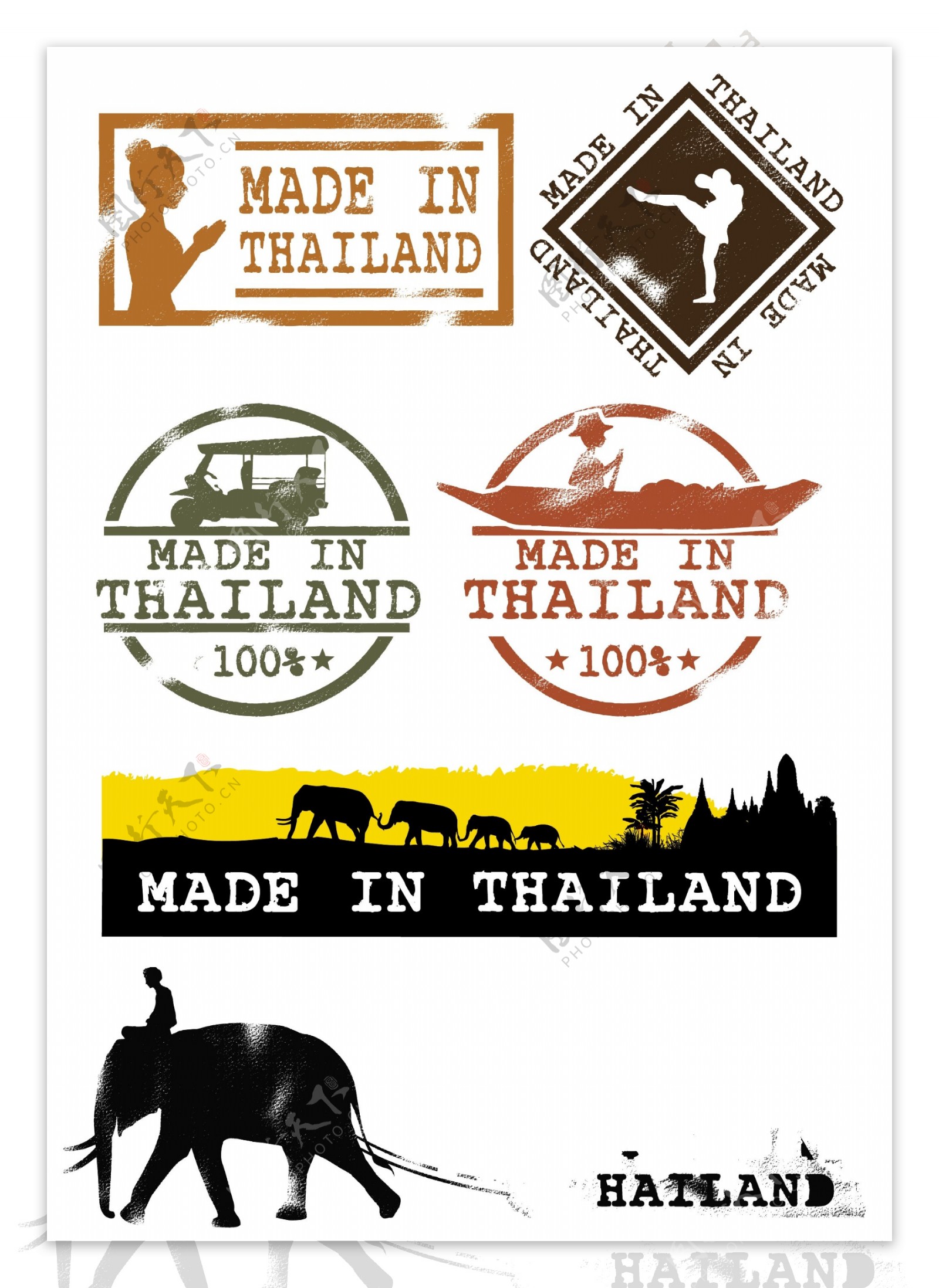 泰国旅行图标