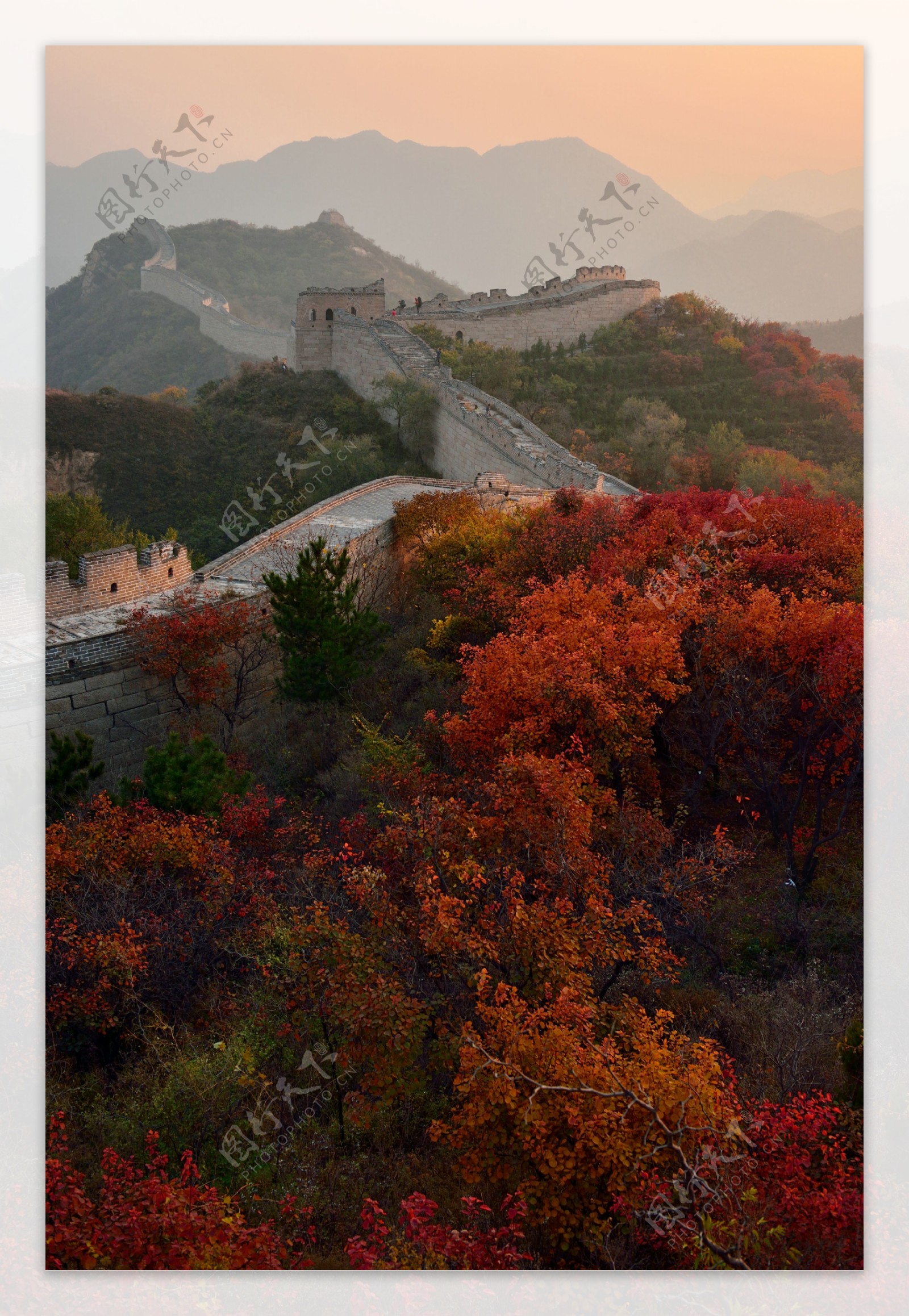 北京红叶岭风景