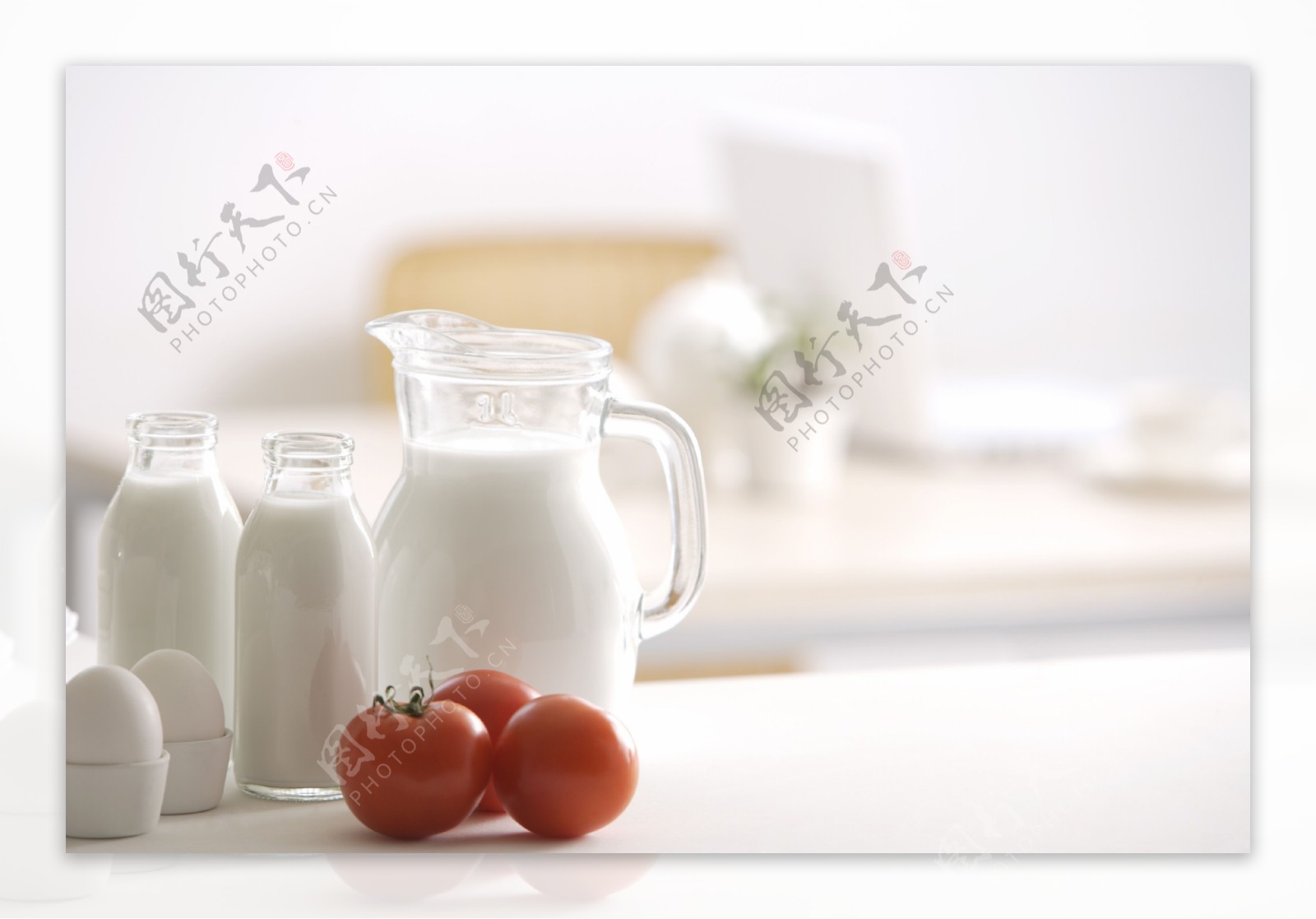 牛奶西红柿图片