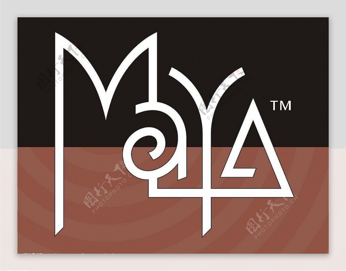 maya玛雅软件标志矢量图图片