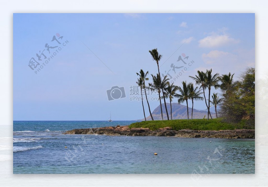 夏威夷海边景观