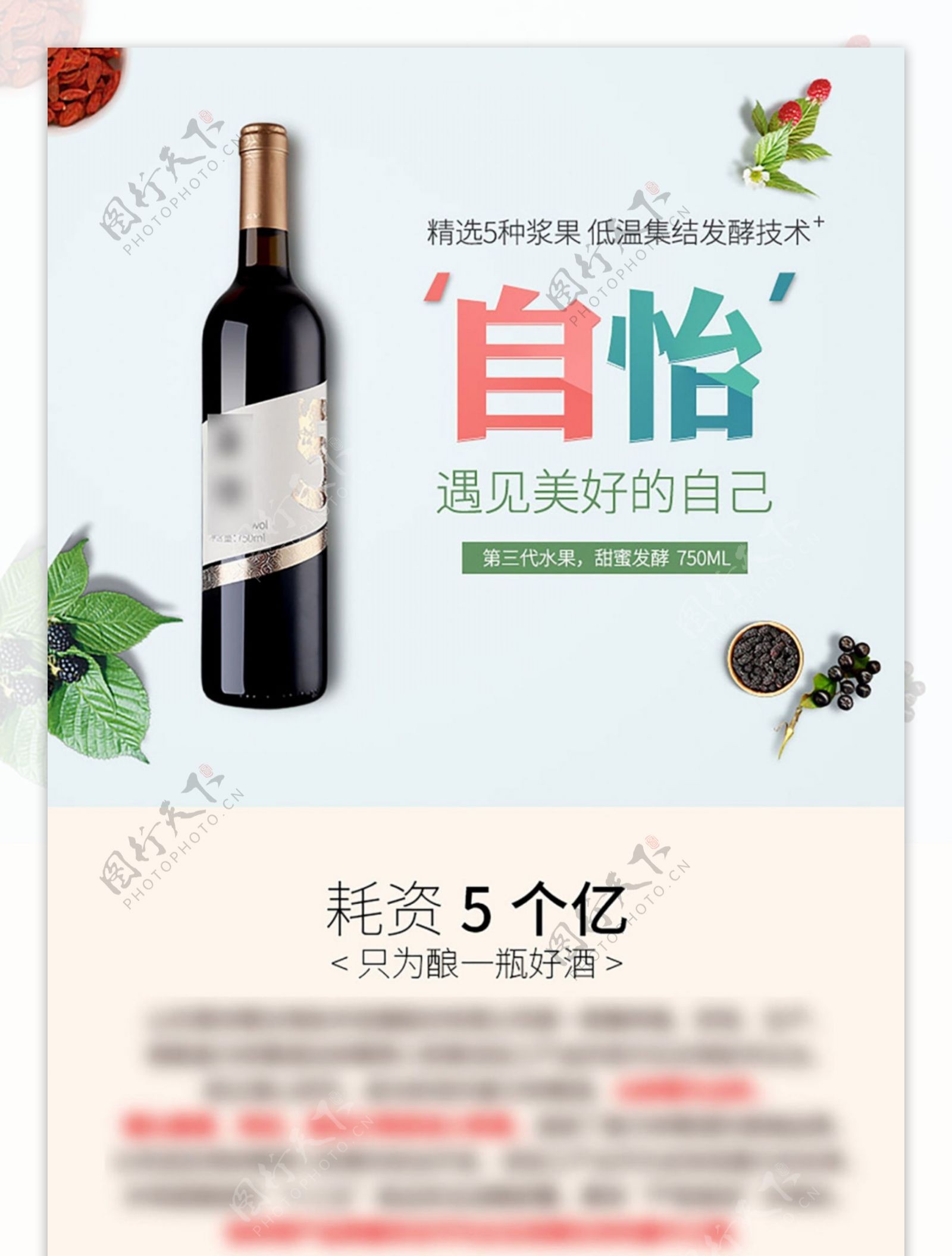 天猫电商淘宝树莓果酒全球酒水节促销详情
