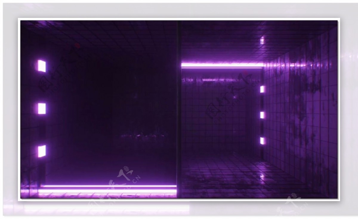 紫色基地动态视频素材