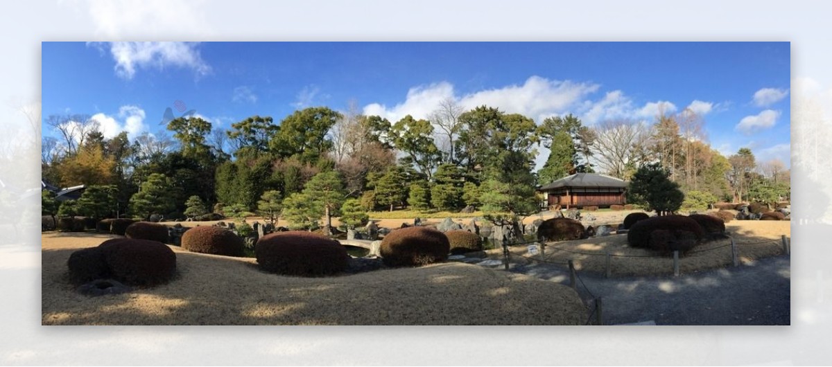 京都二条城一角