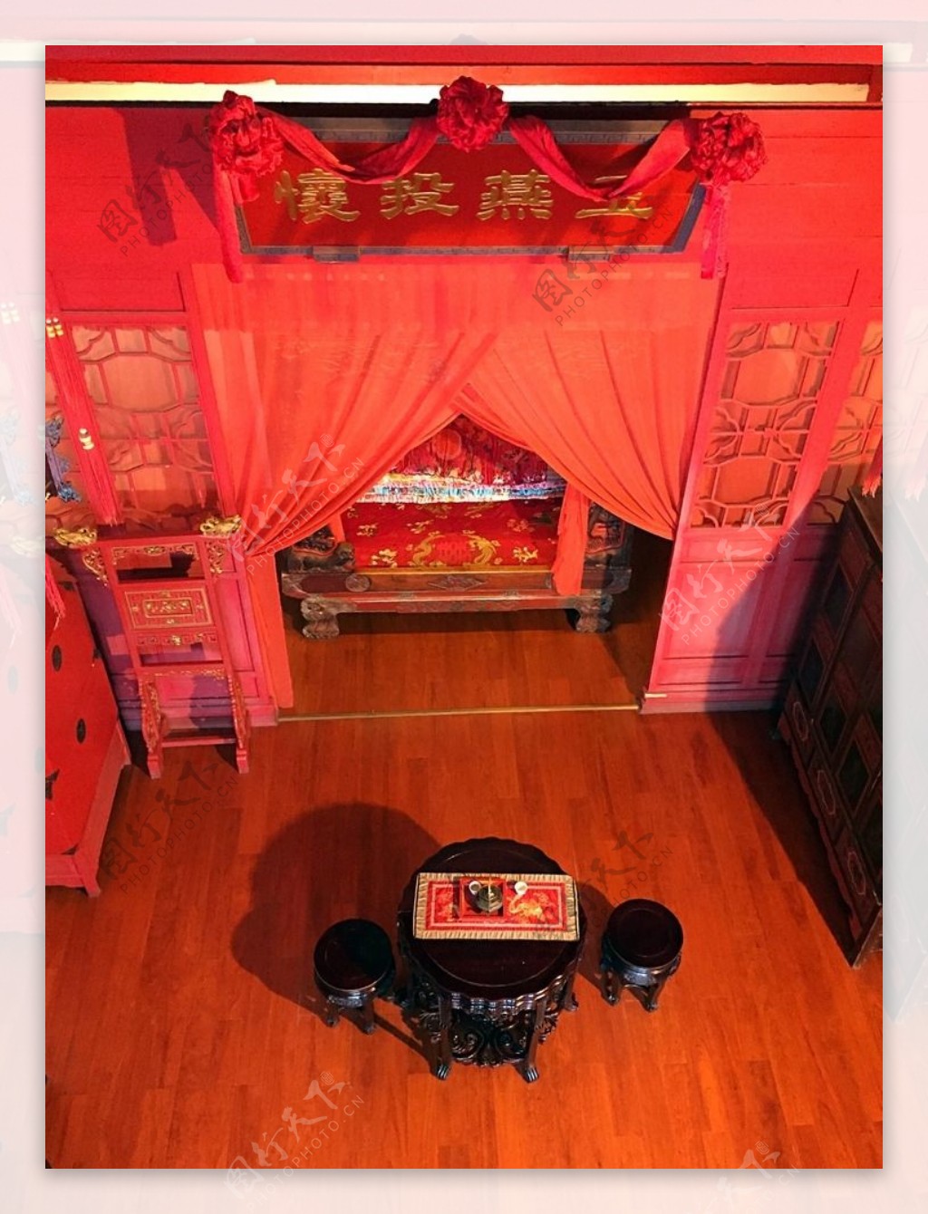中国元素婚礼室内装饰