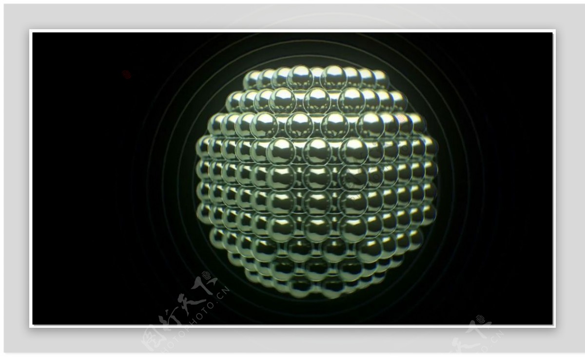 球体三维动感视频素材