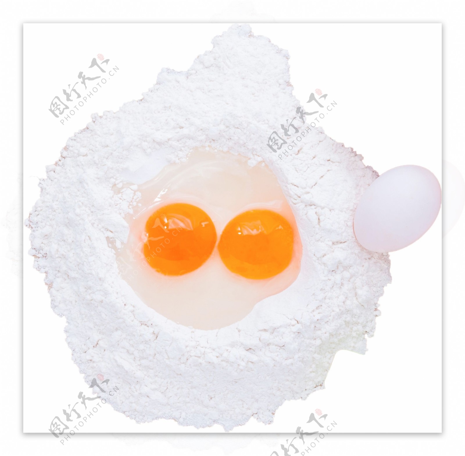鸡蛋面粉
