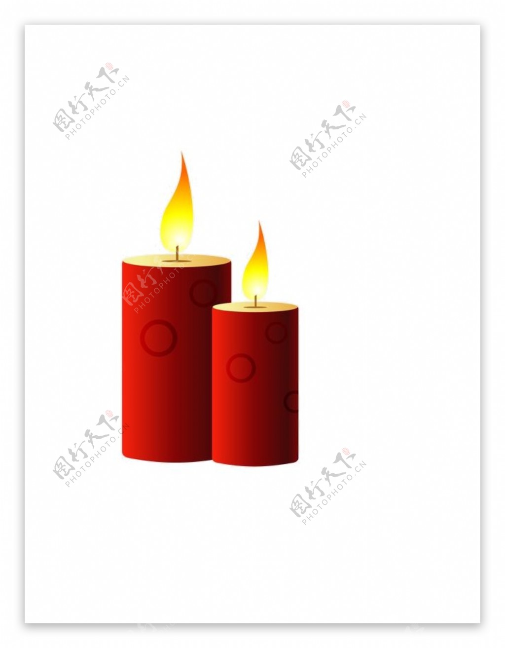 燃烧的蜡烛教师节元素图