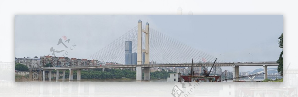 柳州壶西大桥全景图