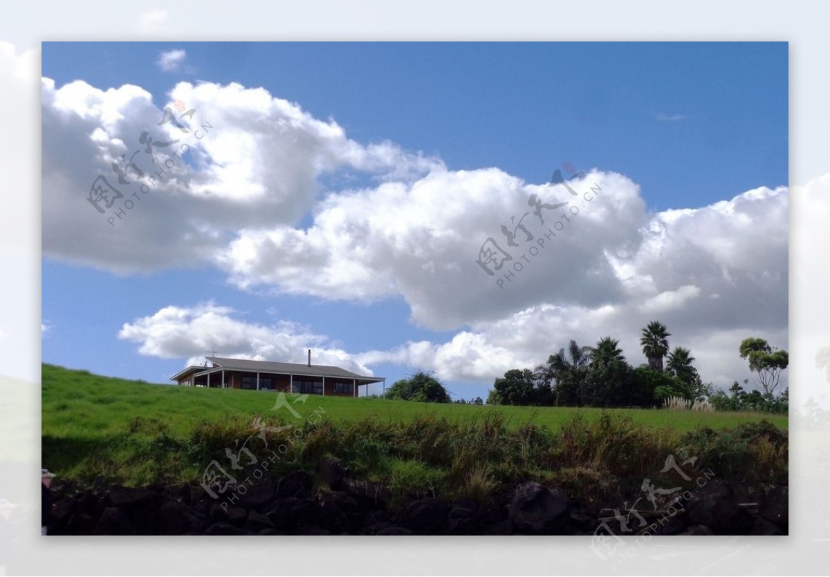 新西兰奥克兰海滨风景