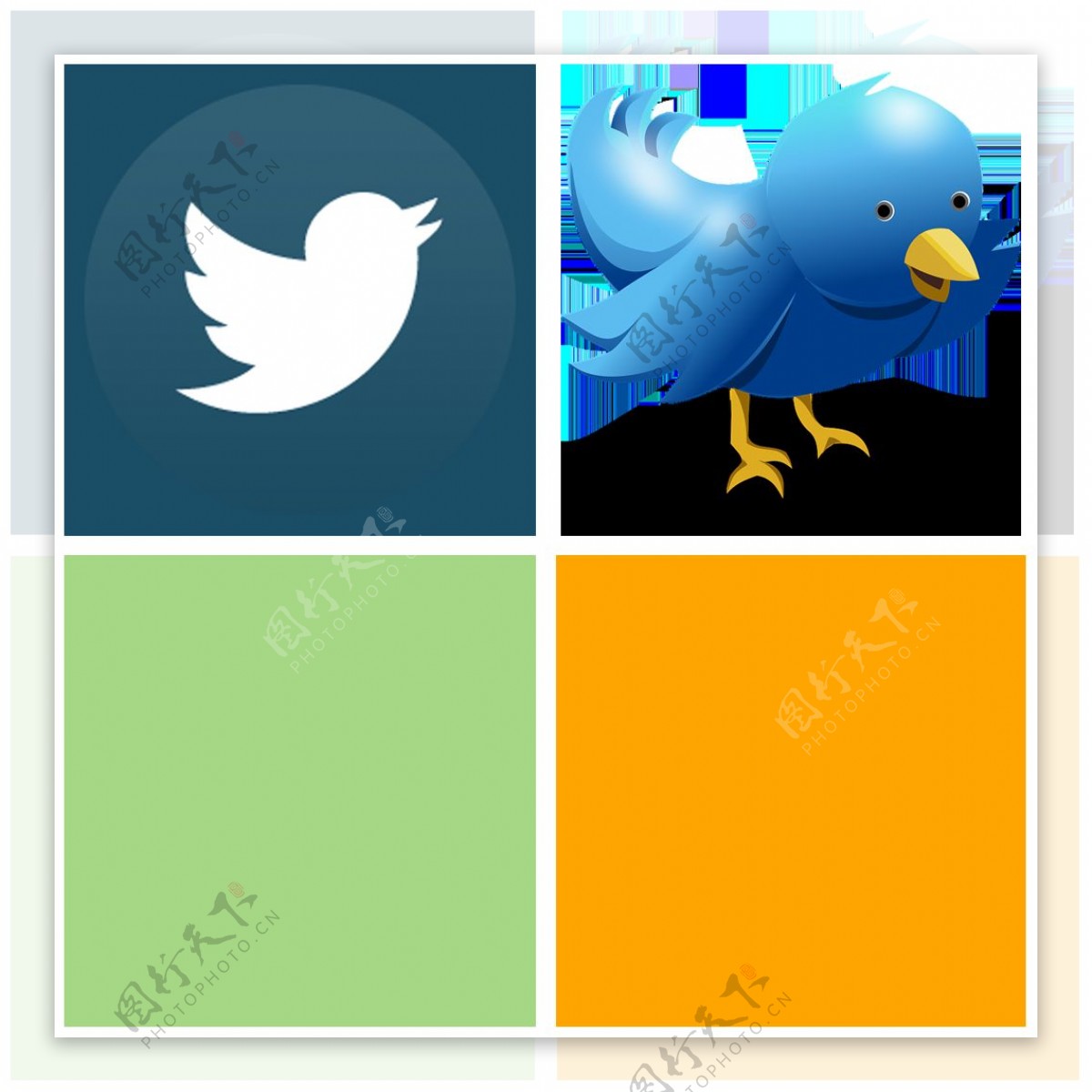 推特logo免抠png透明图层素材