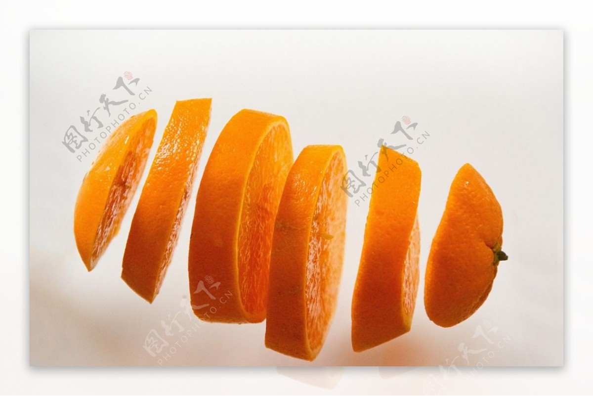 橙子切片