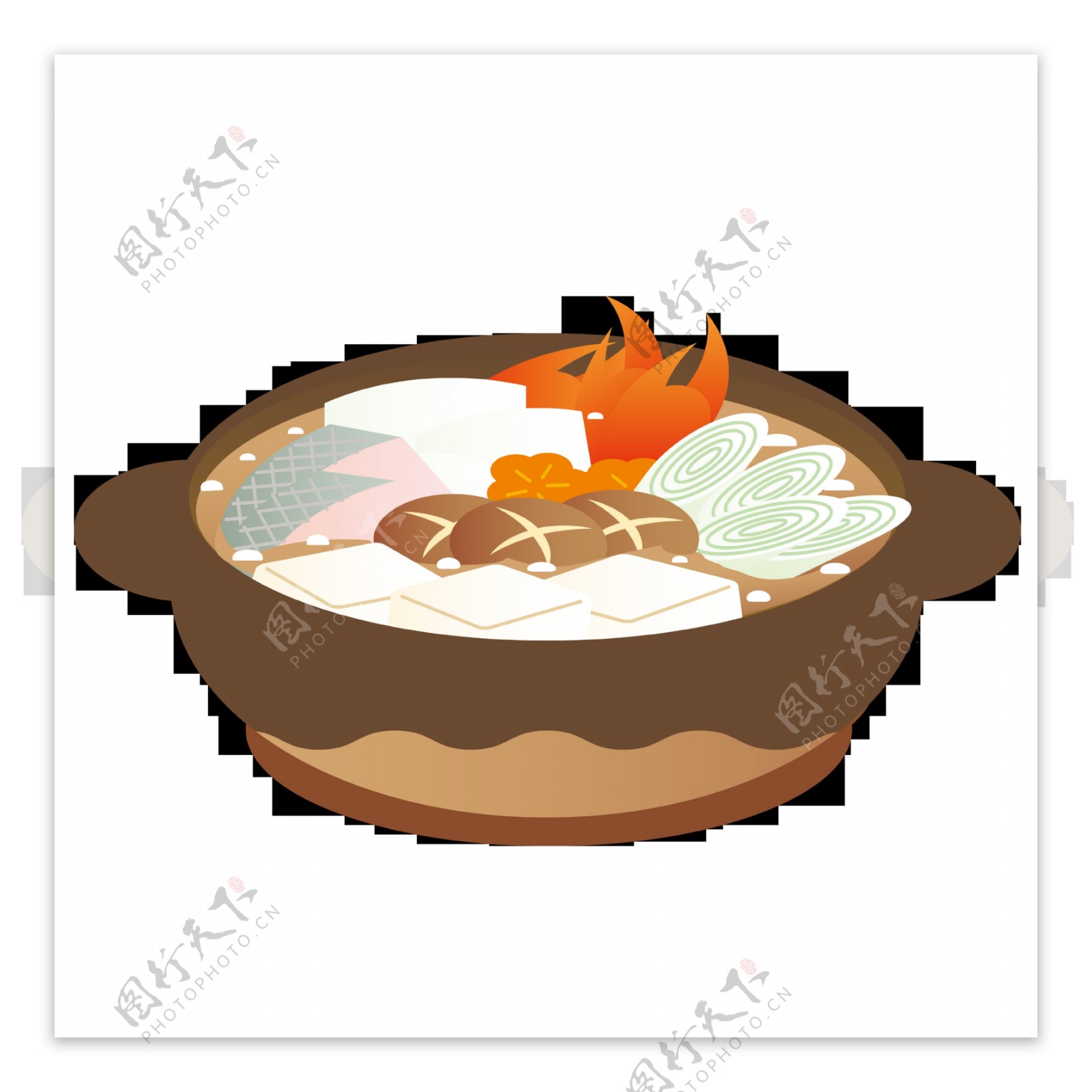砂锅食物素材图片