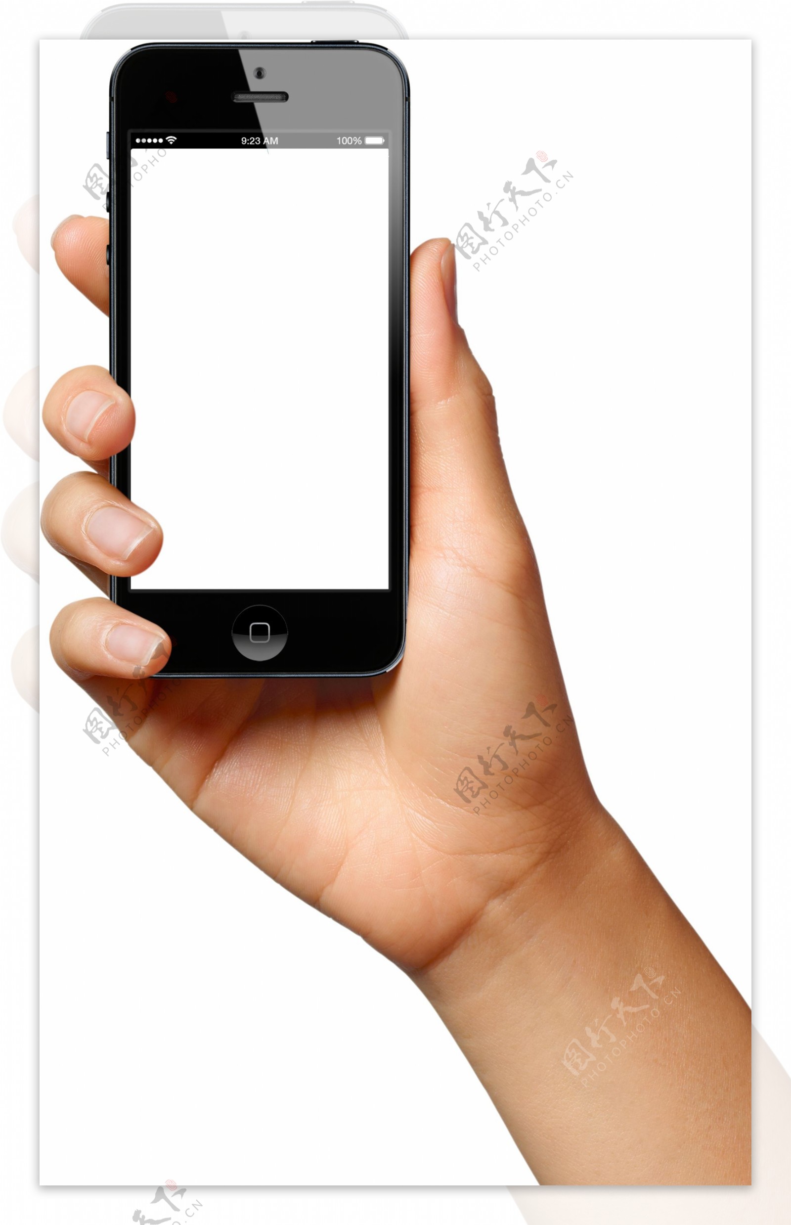 手持智能手机图片免抠png透明图层素材