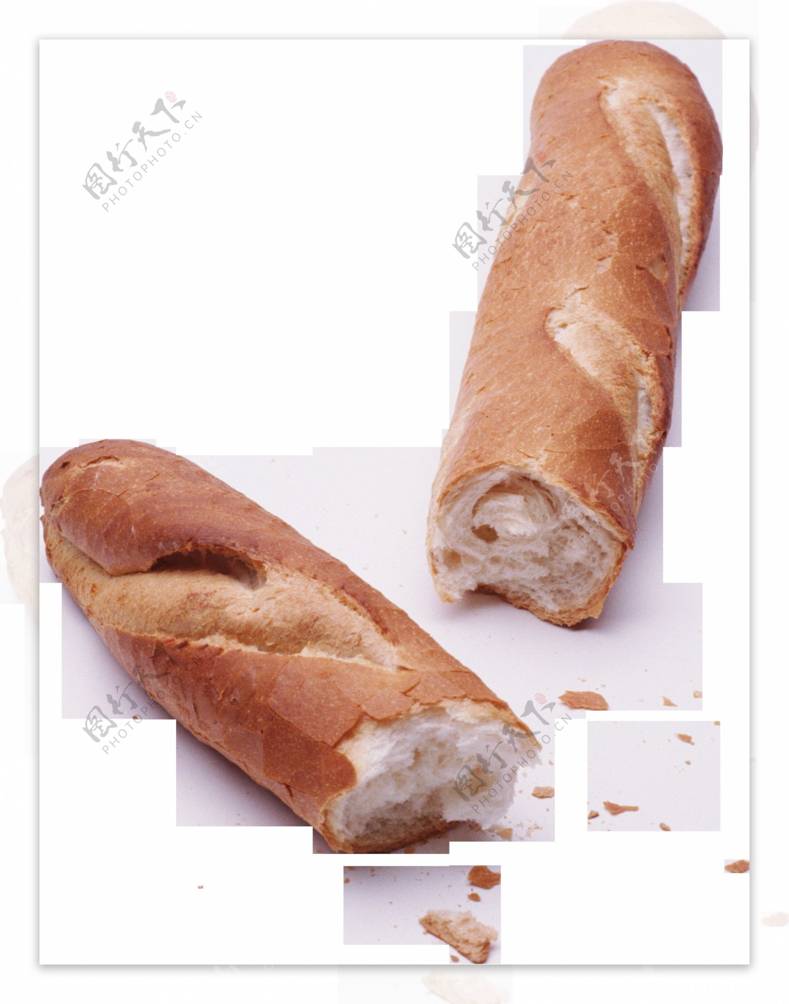 长条面包免抠png透明图层素材